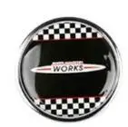 Для MINI Cooper JCW F54 F55 F56 F57 F60 наклейка для передней решетки радиатора пластина для MINI Countryman R55 R56 R60 R61 аксессуары для стайлинга автомобилей - Название цвета: S11