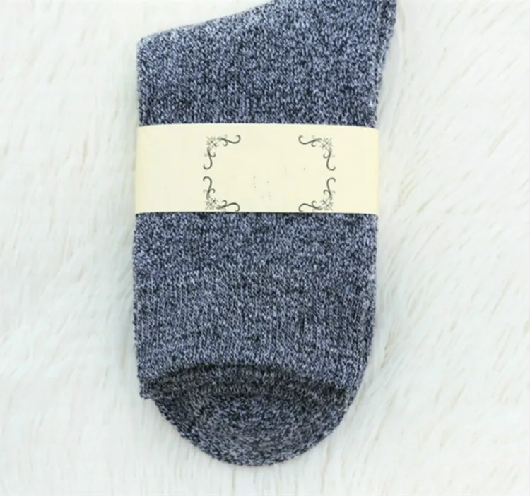 Зимние женские теплые шерстяные кашемировые зимние носки Wamer, бесшовные махровые сапоги, мужские носки для сна harajuku skarpetki