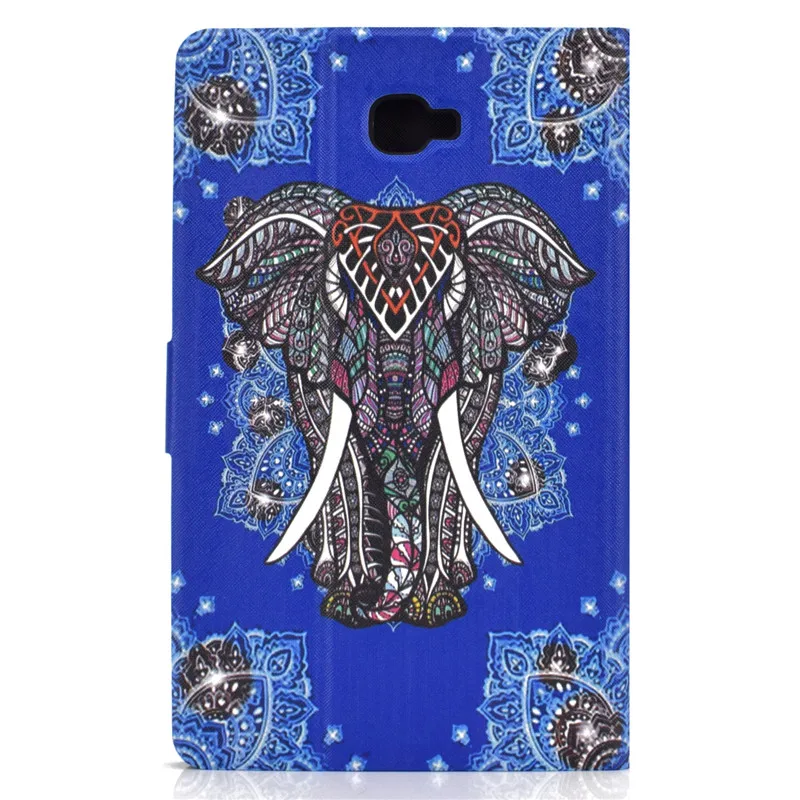 Cover For Coque Samsung Tab A6 10.1 T580 Cartoon Leather Fundas Case For Samsung Galaxy Tab A 6 10.1 T585 T580 Cover Cases