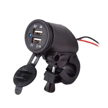 Водонепроницаемое мотоциклетное зарядное устройство с двумя USB