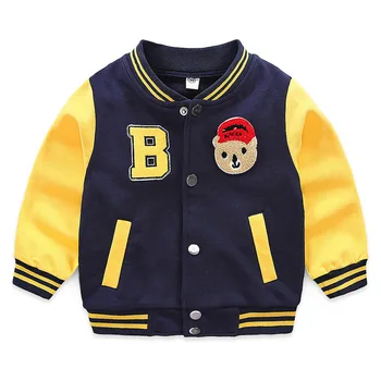 

High-qualit spring autumn kids Cardigan Baseball Shirt coat casual fashion cotton boy girl clothes baby Button Children clothing
