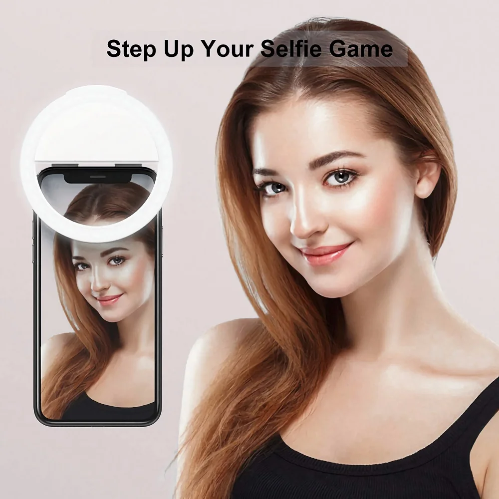 Table Top Warm White Selfie ring light price 75 at Rs 65/piece in New Delhi  | ID: 23057155530