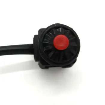 

7/8" 22mm Universal Kill Flameout Switch Horn Button Stop Handlebar Motorcycle Motorbike Red button for flameout switch