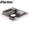 Zheino Aluminum 9.0mm 2nd HDD SSD Caddy 2.5 SATA to SATA Frame Caddy HDD Case Adapter Bay For notebook Laptop CD/DVD-ROM ODD ► Photo 3/6