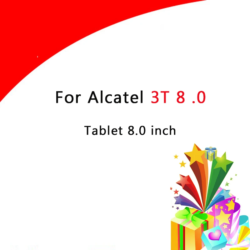 For Alcatel 3T 8 Закаленное стекло для Alcatel 3T 8 Tablet 8,0 дюймов Защитная пленка для экрана планшета - Цвет: For Alcatel 3T 8