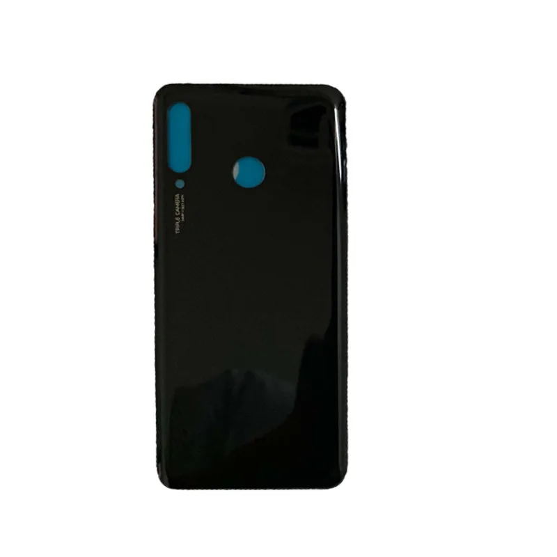 Стекло задняя Батарея крышка для huawei P30 Lite MAR-LX1M MAR-AL00 MAR-TL00 задняя дверь Корпус Замена для huawei Nova 4E - Цвет: Черный