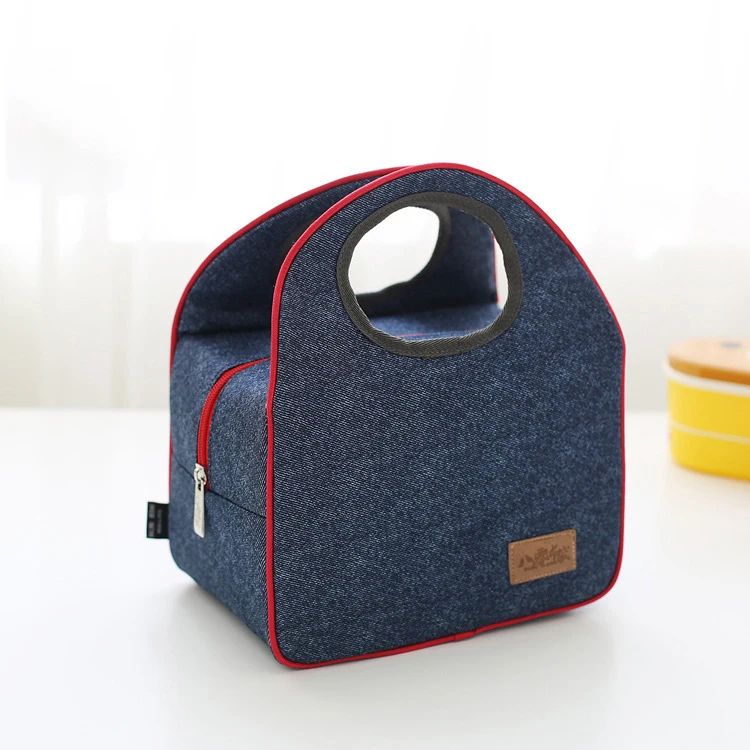 Denim Blue Snailhouse модная сумка из ткани Оксфорд с изоляцией, сумка для обеда из алюминиевой фольги, переносные сумки для пикника, детская Термосумка для хранения еды - Цвет: Denim Blue