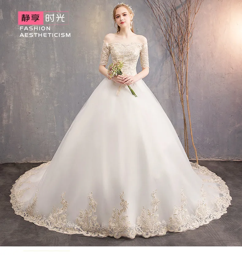 Последние иллюзии с длинными рукавами Кружева Vestido De Noiva на заказ Плюс Размер Свадебные платья TH17