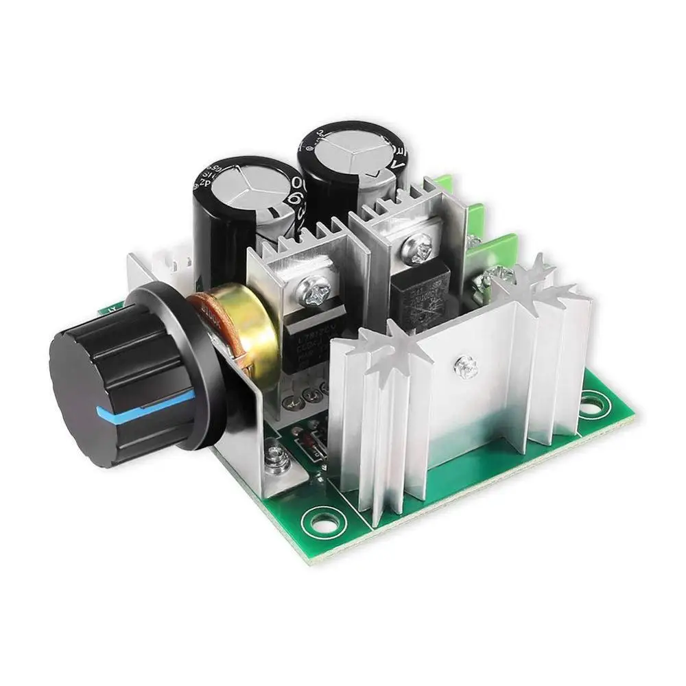 DC 12 40V 12V 10A ШИМ регулятор скорости двигателя диммер|Контроллер двигателя| |