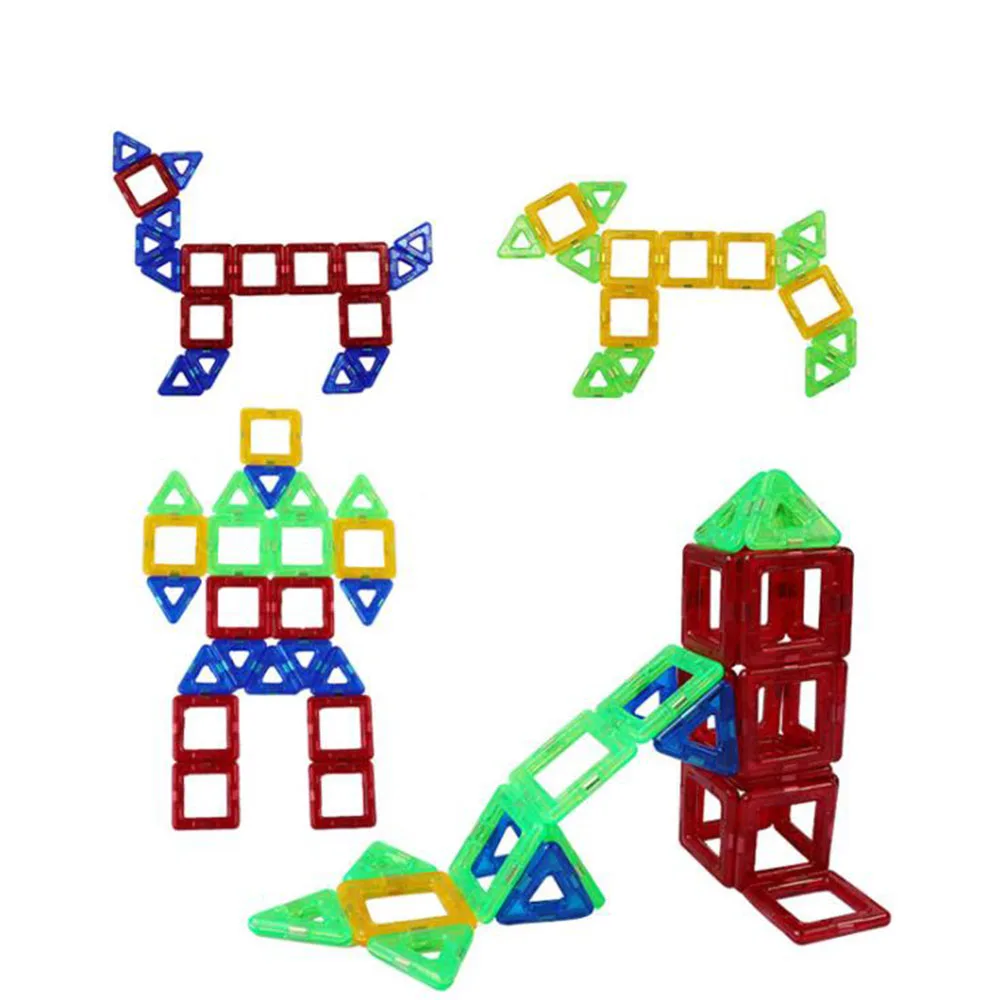 DIY магнитные блоки мини размер магниты дизайнерские строительные наборы модели и