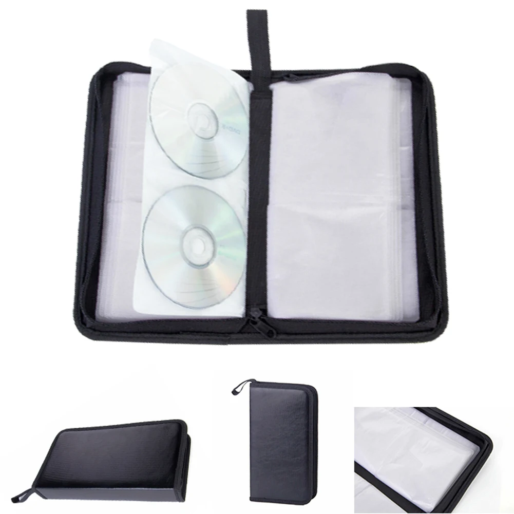 80 рукав прямоугольник DVD CD сумка чехол держатель для хранения автомобиля большая емкость Защита устойчивый к царапинам инструмент из искусственной кожи