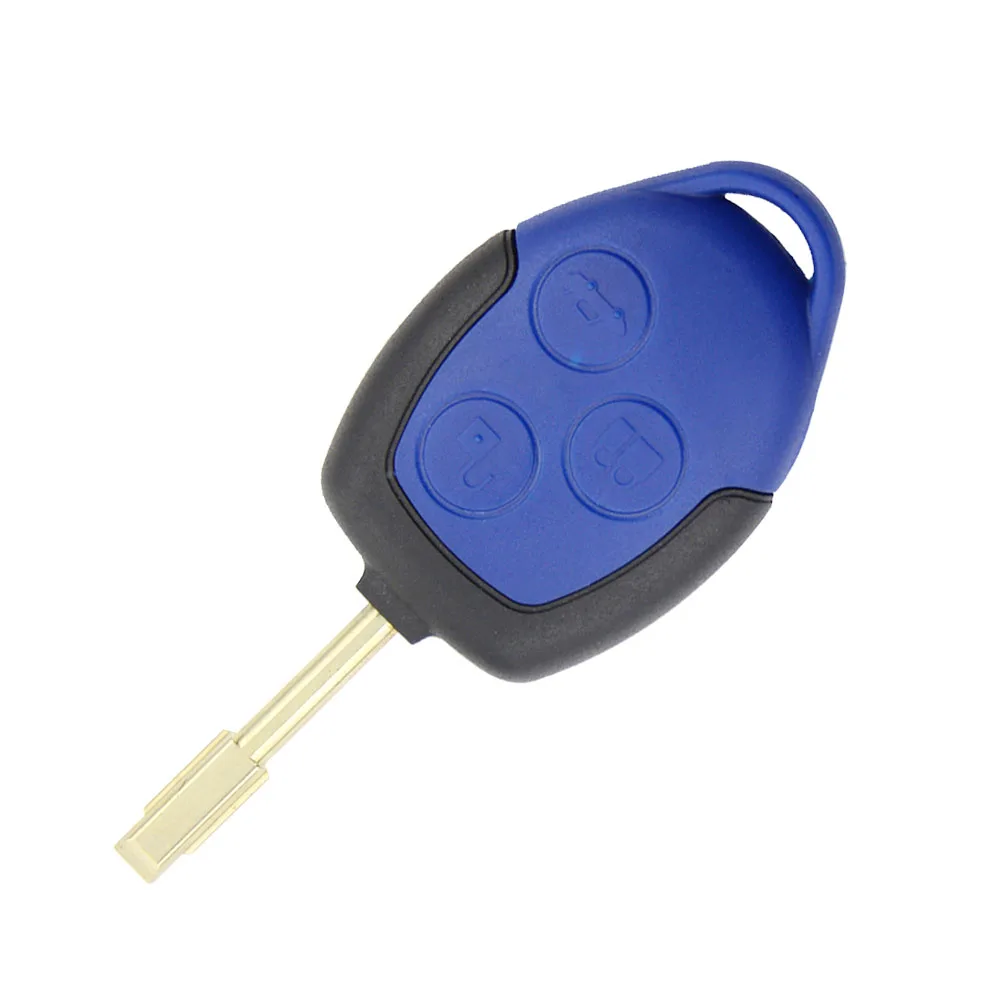 OEM 433 МГц 4D63 чип P/N:6C1T15K601AG 3 кнопки дистанционный ключ брелок от машины для Ford Transit WM