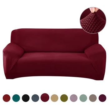 

Waterproof Stretch Slipcovers Elastic Stretch Sofa Cover For Living Room Couch Cover Armchair Cover Single/Two/Three Seat