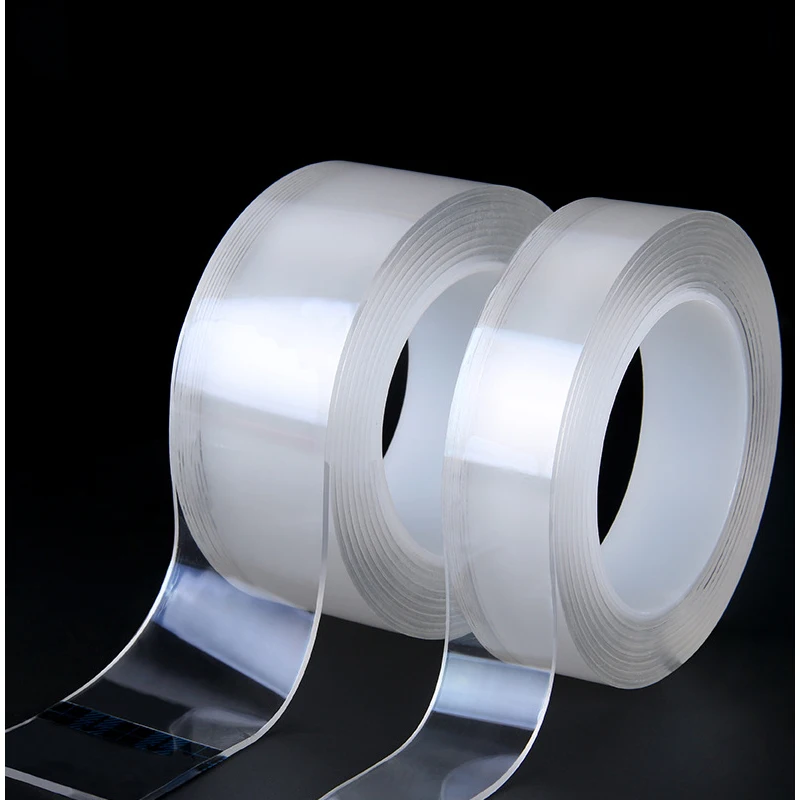 1m/3m Traceless Nano Magical Double Sided Tape Kitchen Shower Cleanable