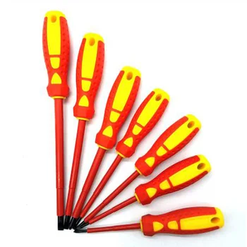 

7pcs Insulated Screwdriver Set High Voltage DC 1000V Electrical Hand Screwdriver