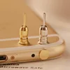High Quality Dustproof Plug For iPhone Smart Phone Anti Dust plug 3.5mm Earphone Jack & Sim Card Needle Mobile Phone Tool Tray ► Photo 2/4