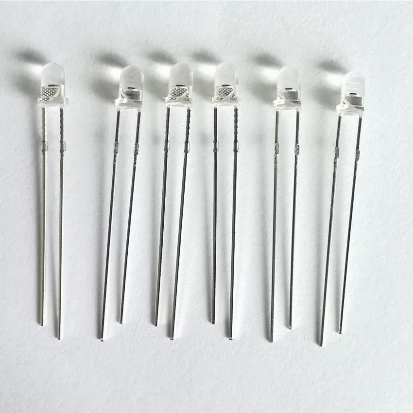 20 PCS 3mm NPN Phototransistor PT2046C Photosensor Photosensitive receiving transistor