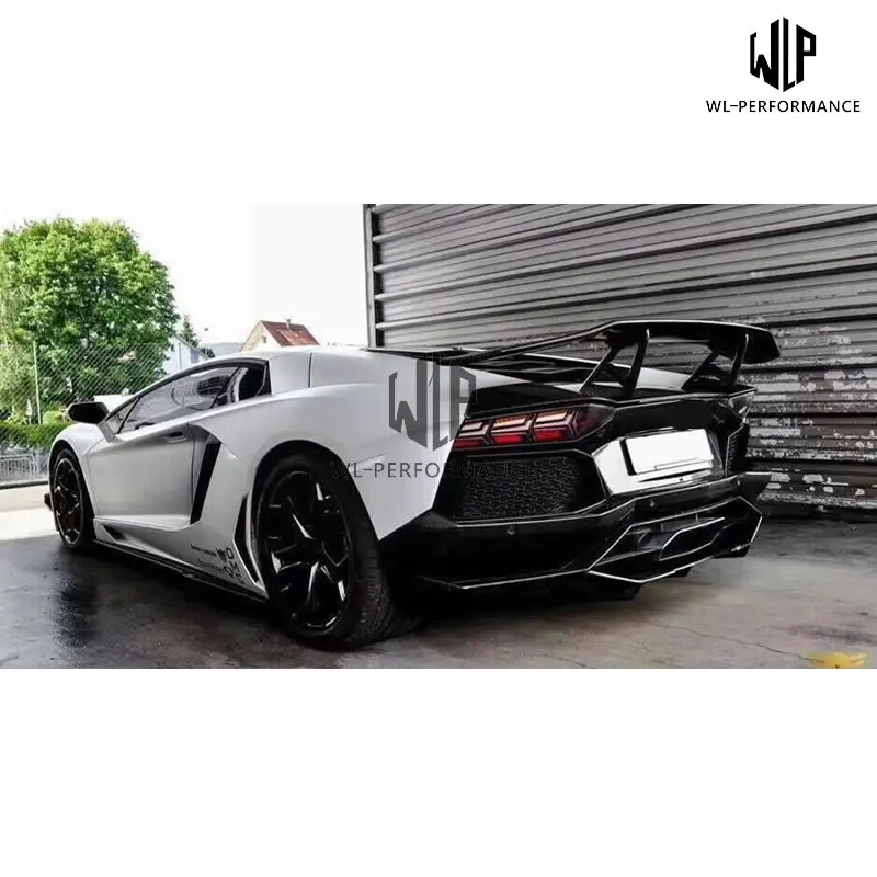 LP700 Высокое качество углеродного волокна задний спойлер на крыло, крышу для Lamborghini Aventador LP700