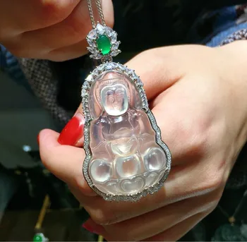 

Guanyin pendant frame pendant