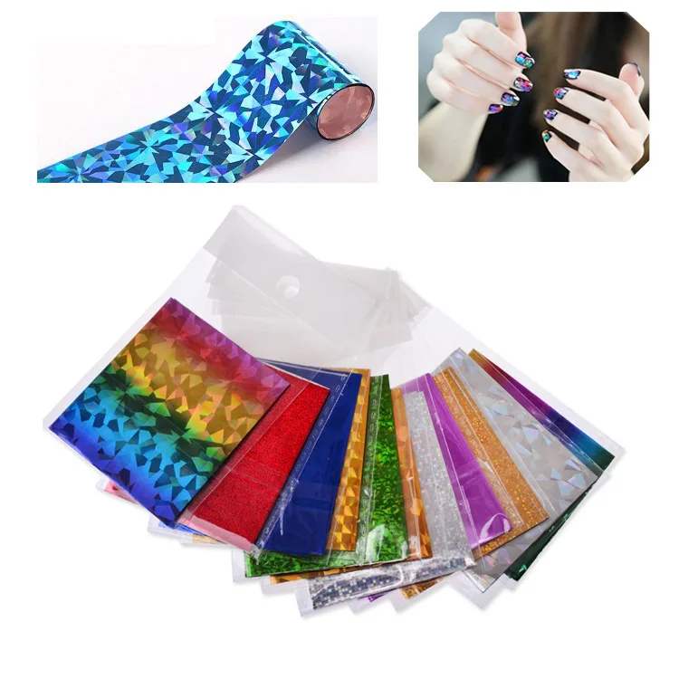 

New 3 sheet 50 types 21*6cm Starry Sky Nail Art Sticker Designs Nail Wraps DIY Nail Foils Decal Tattoos Decoration