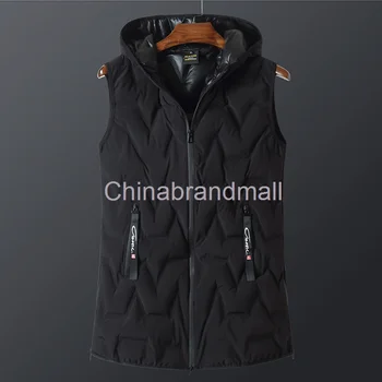 

Men Plus Fat Plus Size Medium Length Money With Cap Waistcoat Young Men Fat Man Leisure Cotton Vest