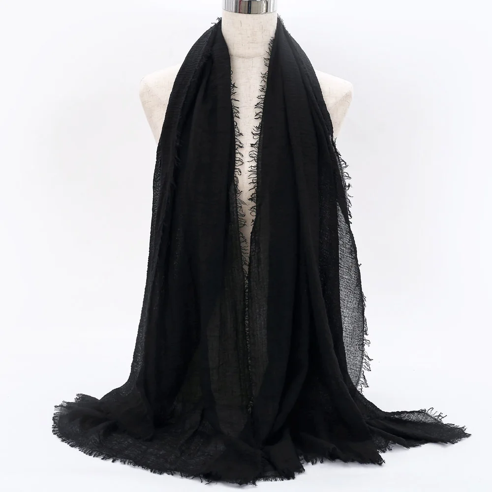 RUNMEIFA, модная женская однотонная шаль-хиджаб, Складывающийся платок, женская мягкая однотонная накидка для женщин, разноцветный шарф, Прямая поставка - Цвет: 13