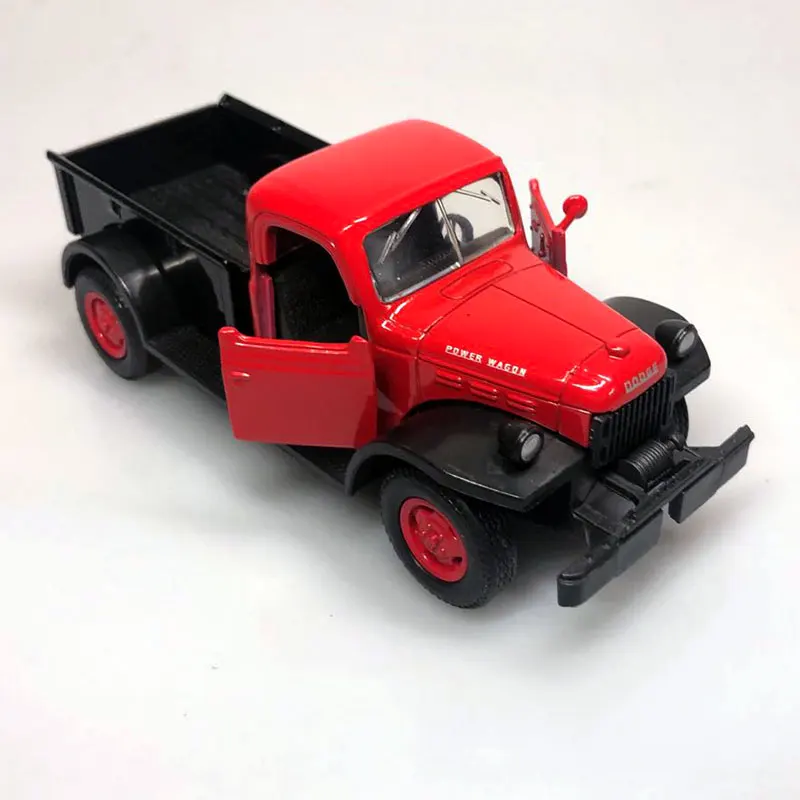 NEWRAY 1/32 масштабная модель автомобиля игрушки 1946 Dodge power грузовик-Универсал 17 см длина литая под давлением металлическая модель автомобиля игрушка для подарка, детей, коллекция