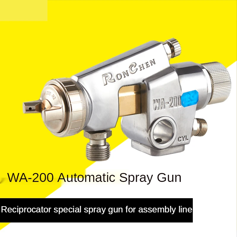 

Wa200 пистолетного де pulverizador WA-200 пистолетного automtica картиной пистолетного 1,2/1,5/2,0/2,5 мм bico grande pulverizador ar
