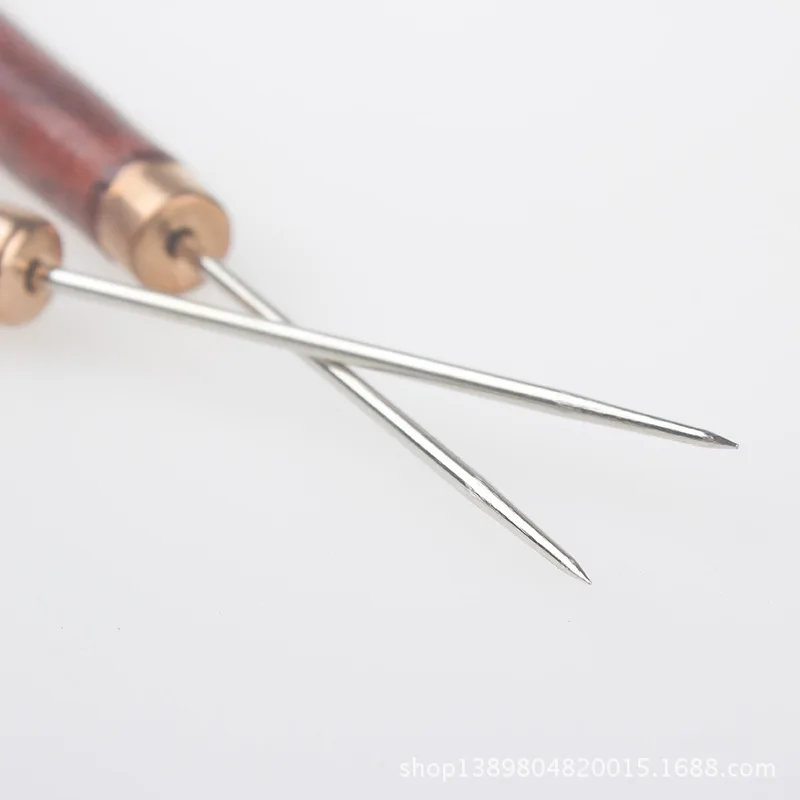 Qian mei diantong Awl DIY кожаные товары коровья кожа инструмент загорелая кожа скульптура Тип рисунки ручка из плотной древесины прямой конус