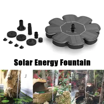 

Garden Water Pump Fountain Outdoor 1.6W Pond Landscape Ponds and Accessories Decoration Durable 8V Solar Power