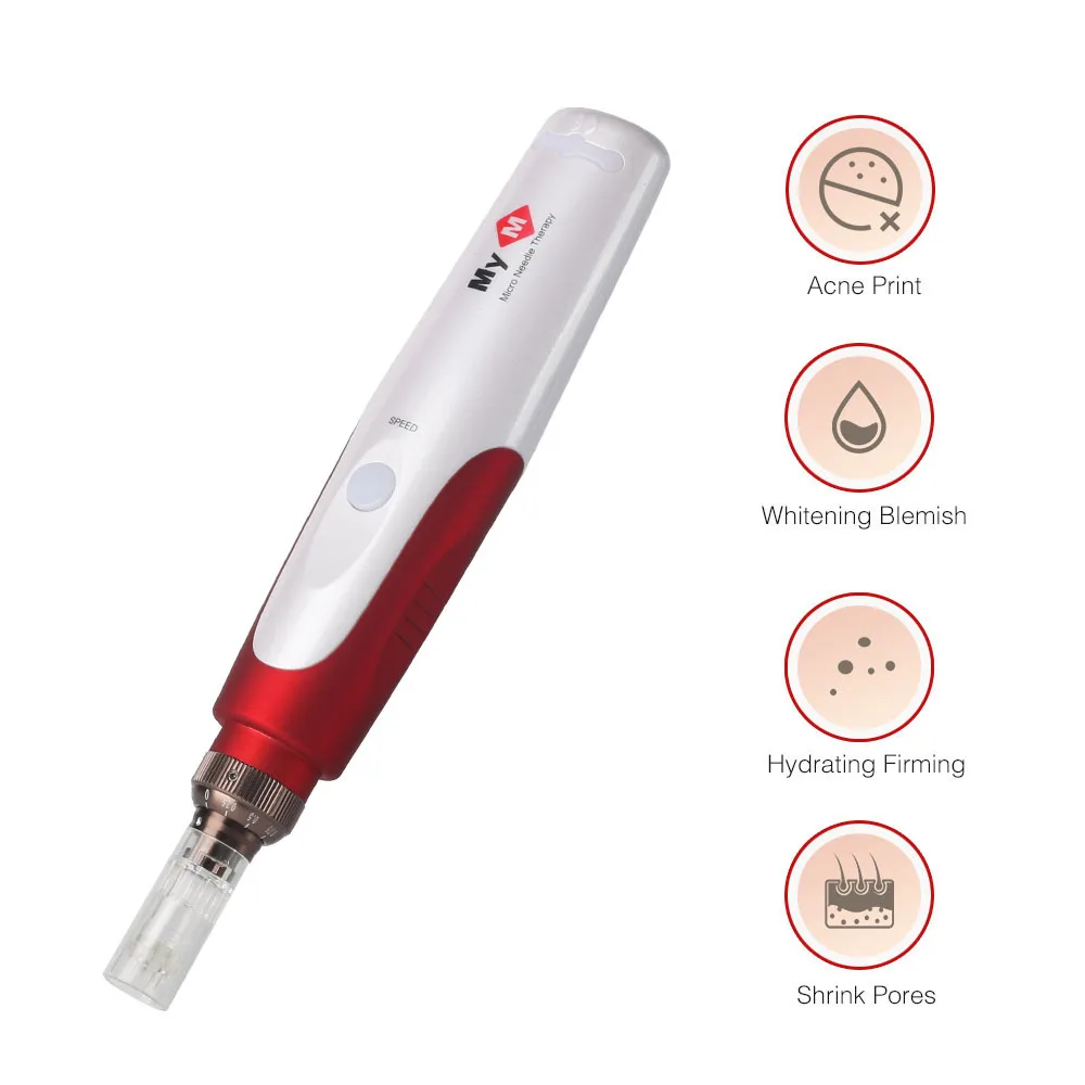

Dermografo N2 Electric Microneedling Micro Needling Pen Needle for Beauty Cream Microagulhamento Dr Pen Derma Skin Care