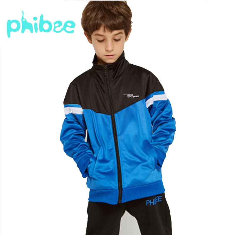 Phibee/Одежда для мальчиков, спортивный костюм для мальчиков, детская одежда, осенняя повседневная куртка