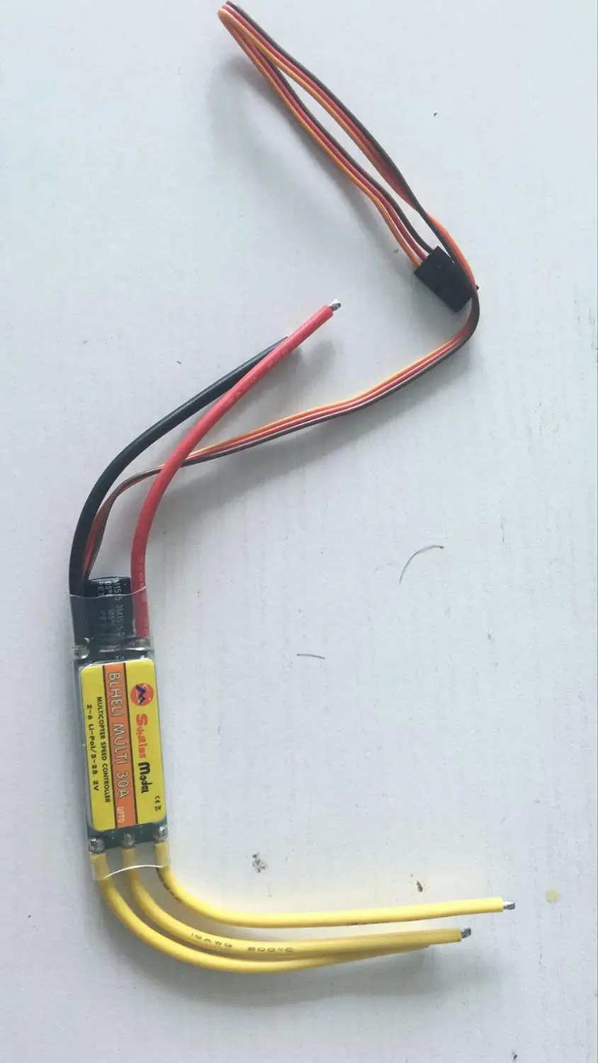 Sunrise BLHELI мульти серия 20A 30A 40A 2-6S ESC контроллер скорости Мультикоптер BLHELI-Мульти