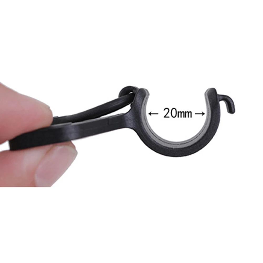 Bicycle Air Pump Holder 20mm Portable Fitted Fixed Clip MTB Road Bike Inflator Retaining Clips Pump Bracket Accessories BC0050 (1)