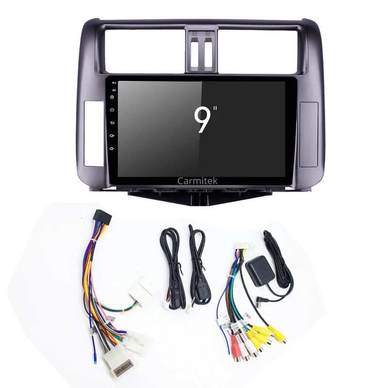 Android головное устройство 2 din для Toyota Land Cruiser Prado 150 2010 2011 2012 2013 мультимедийный плеер радио Авто Стерео gps навигация