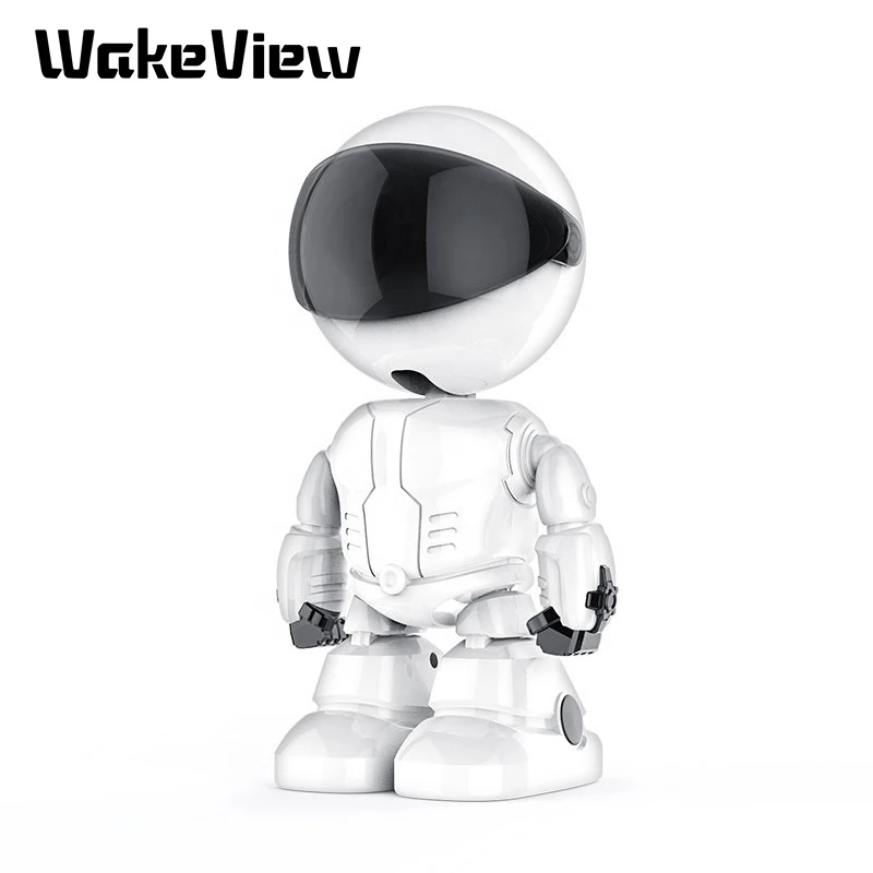 WakeView робот беспроводной P2P облачная технология IP wifi камера ночного видения многоязычные языки дистанционного наблюдения сигнализация IOS Android