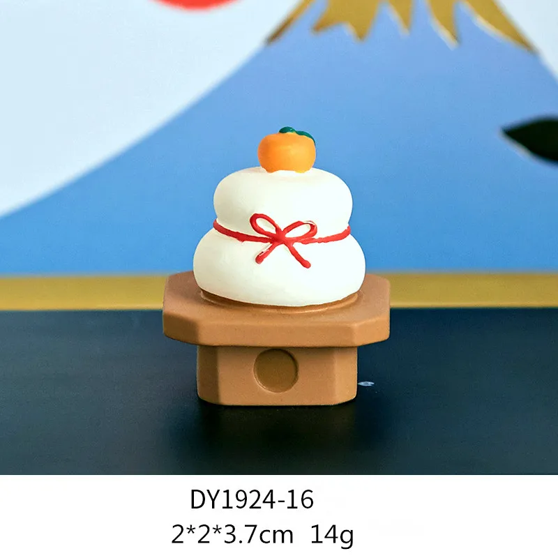 1 шт. Kawaii свинья животные смолы ремесла Мультфильм миниатюрные фигурки украшения для дома аксессуары настольные украшения подарок - Цвет: DY1924-16