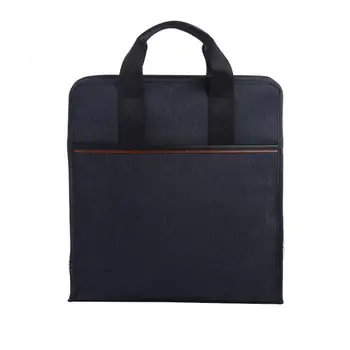 

Men Waterproof Multi Pockets Vertical Briefcase Business Files Storage Handbag