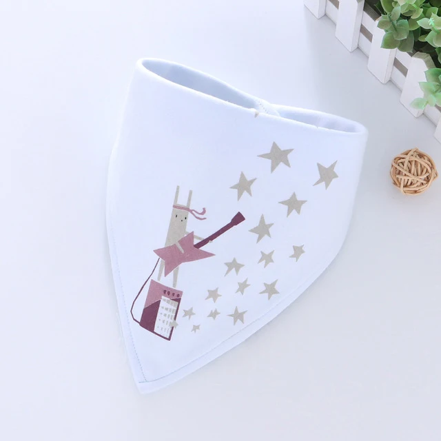 Otton бандана нагрудники для малышей Smock Infant Burp Cloths мультфильм слюнявчик полотенце детские принадлежности для еды мягкие детские вещи