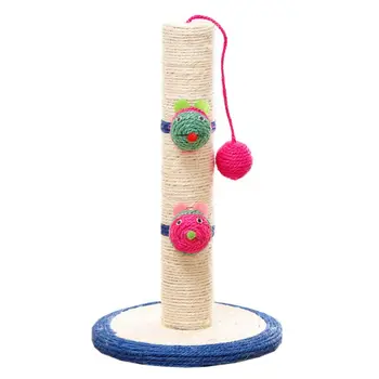 

Multi-headed Cat Climbing Scratching Post Hemp Rope Ball for Indoor Cats Kitten Grinding Claw Toy Pet Supplies