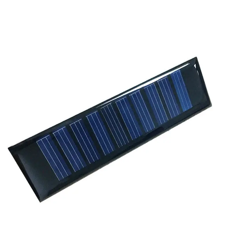 

0.2w Solar Panel Mono Epoxy Resin Module Toy DIY Kit Battery LED Light Charger