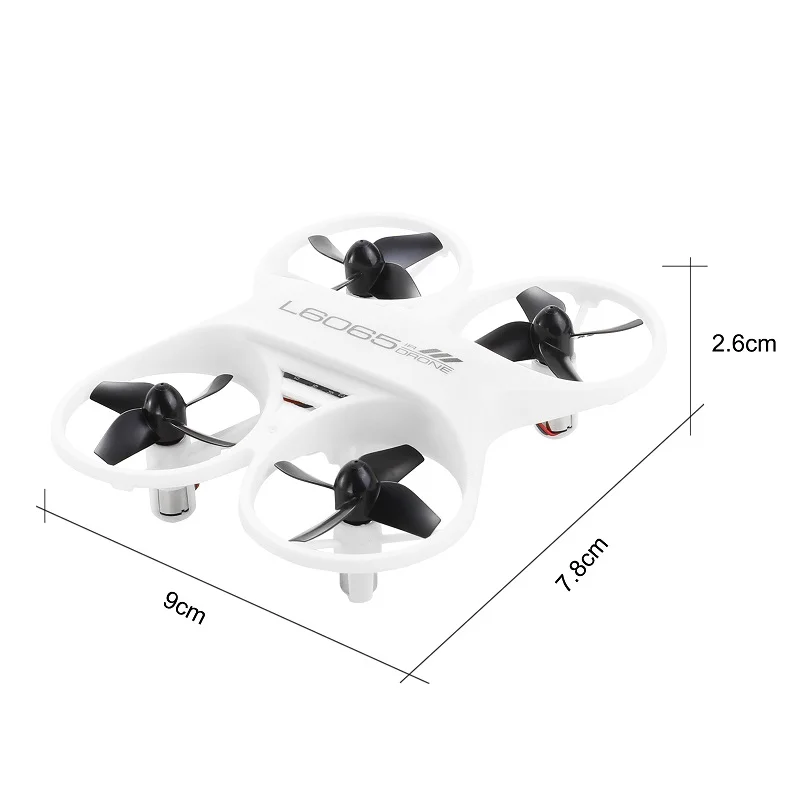 2.4GHz Mini RC Drone with LED Light Infrared Quadcopter Remote Control Portable Helicopter Electric model Pocket dron Gift Toys