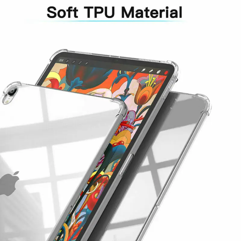 Противоударный прозрачный гелевый Чехол для iPad 6th Gen 9," iPad Mini 1/2/3/4 5 7,9 Air 3 10,5 Air 1/Air 2/Pro