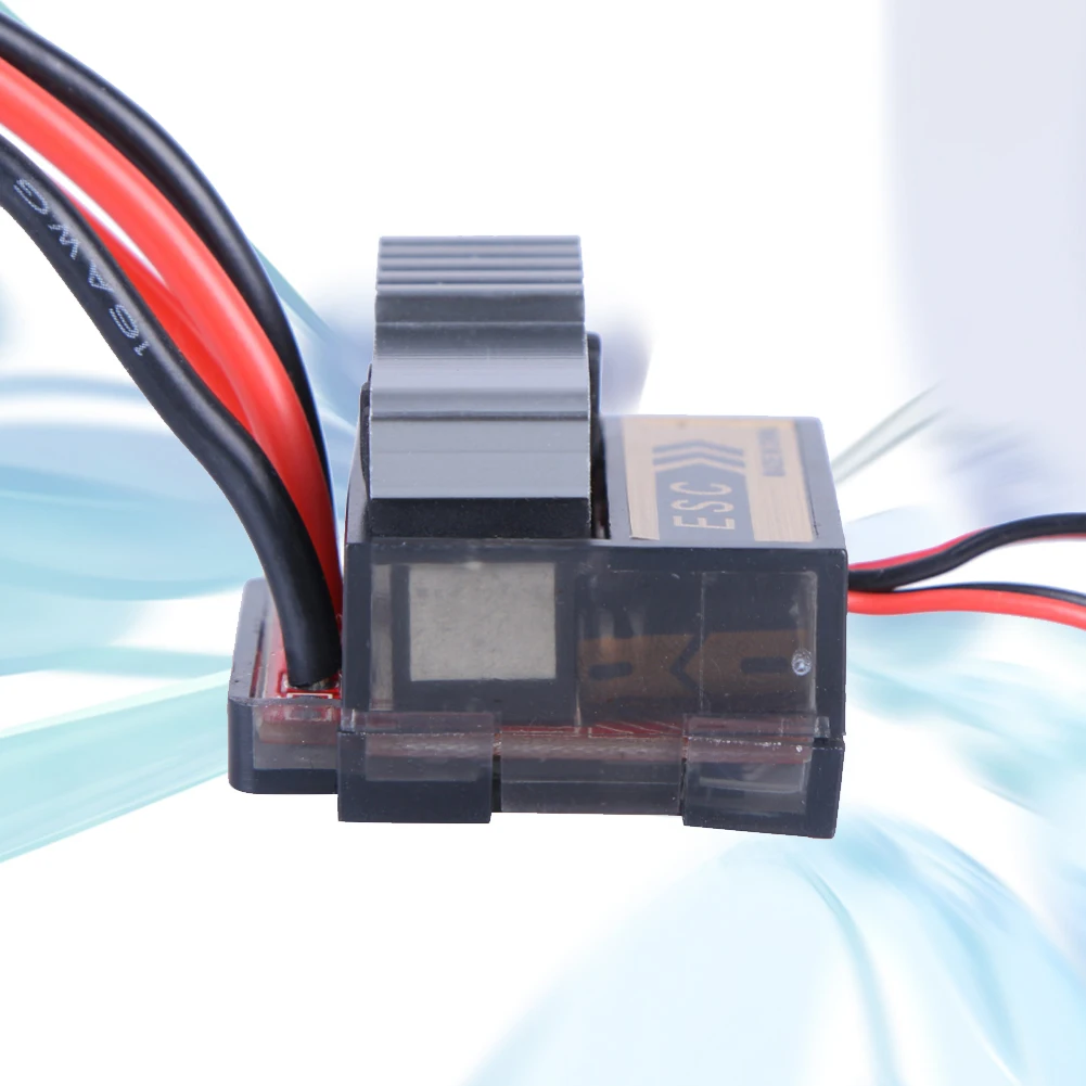 

Accessories 320A Easy Install Marine RC Car Speed Controller Professional Two Way HSP Brushed Motor ESC High Frequency Durable
