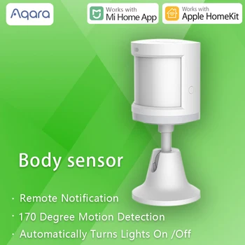 

Aqara Human Body Sensor for Smart Home Body Movement Motion Sensor Zigbee Connection work for Homekit Mi Mijia Home App