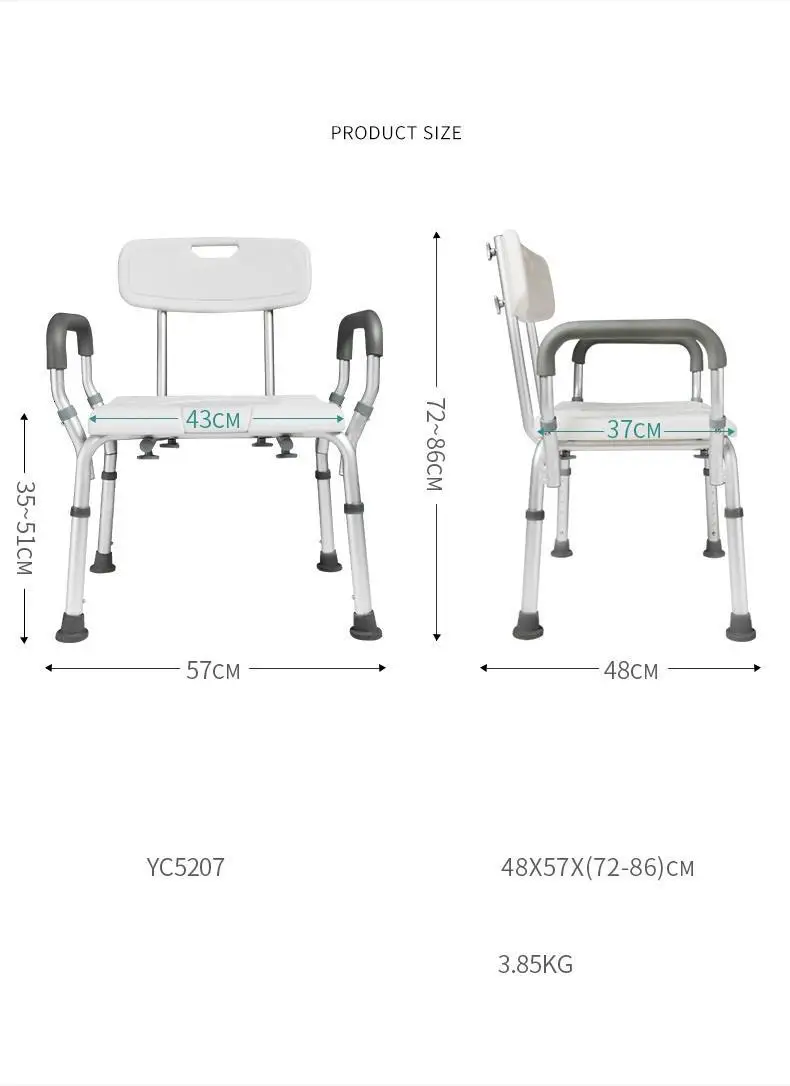 Silla Ducha Mueble De Dormitorio Sgabello Doccia мебель для спальни Minusvalido Ванна ноги Escalon Plegable стул для душа