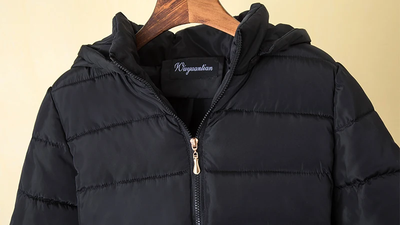 Женские парки на весну и осень, большие размеры 4XL, зимняя куртка с капюшоном, Толстая теплая короткая верхняя одежда, Женские базовые Топы с хлопковой подкладкой