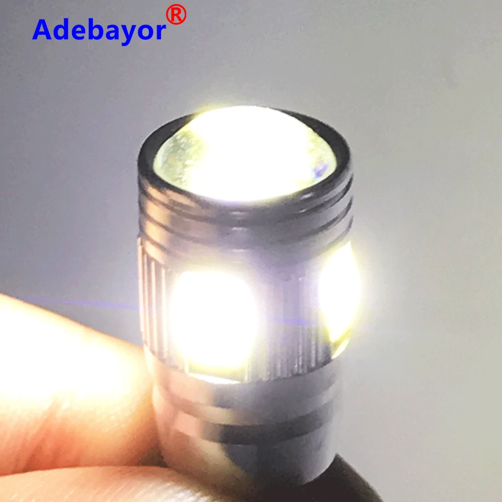 100 шт. T10 W5W 194 5630 Светодиодный автомобильный светильник 6 SMD HID CANBUS без ошибок автомобильный боковой светильник на танкетке светильник номерного знака потолочный светильник