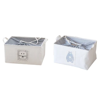 

Toy Storage Household Appliances Dirty Clothes Storage Basket Drawstring Cotton Line Boxes