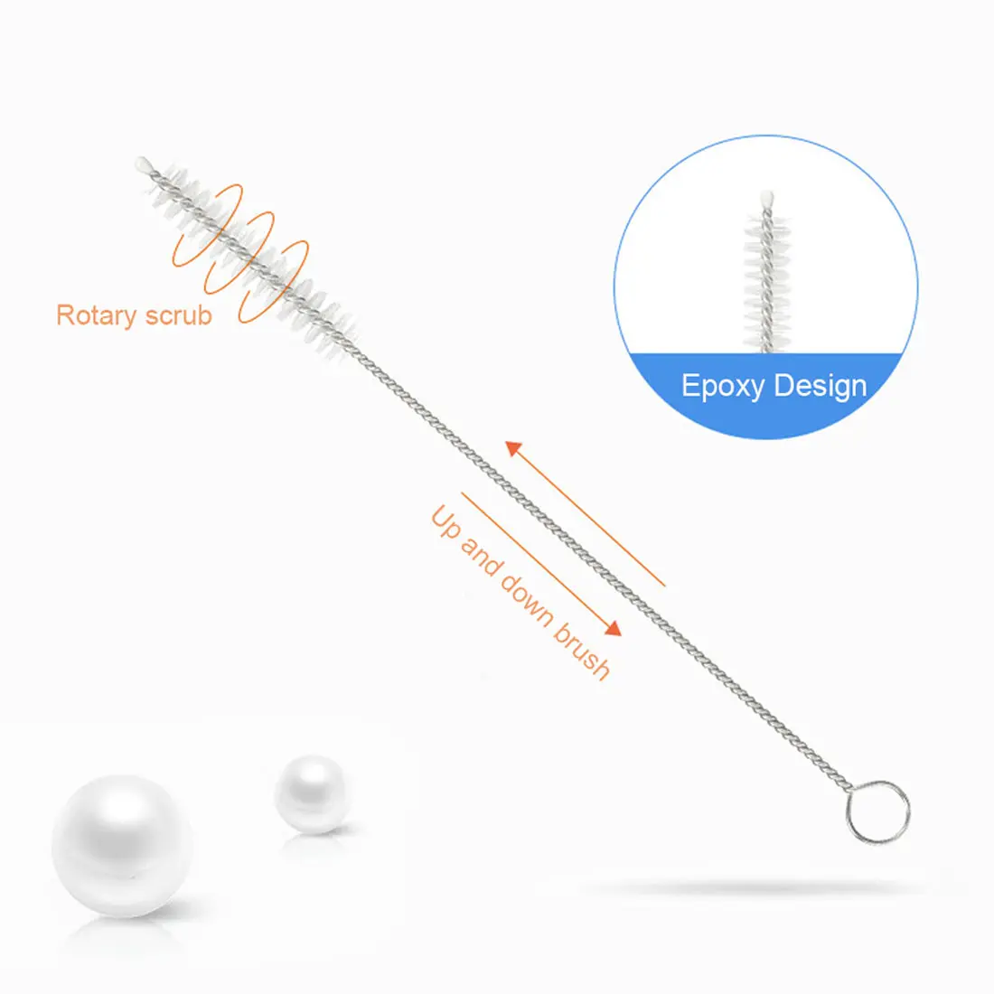 5pcs Baby Bottle Brushes Set Sponge Plastic Glass Milk Water Cup Cleaner Nipple Pacifier Milk Feeder Cleaning Brushes sets